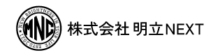 株式会社明立NEXTロゴ